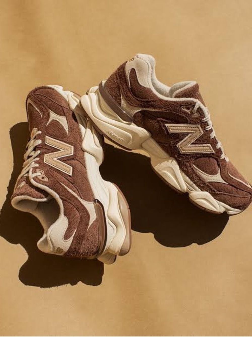 New Balance® Unisex 9060 Sneakers in the Rich Oak Timberwolf